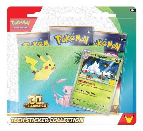 ⚠️ Pokémon Tcg: 30th Tech Sticker Alolan Exeggutor En