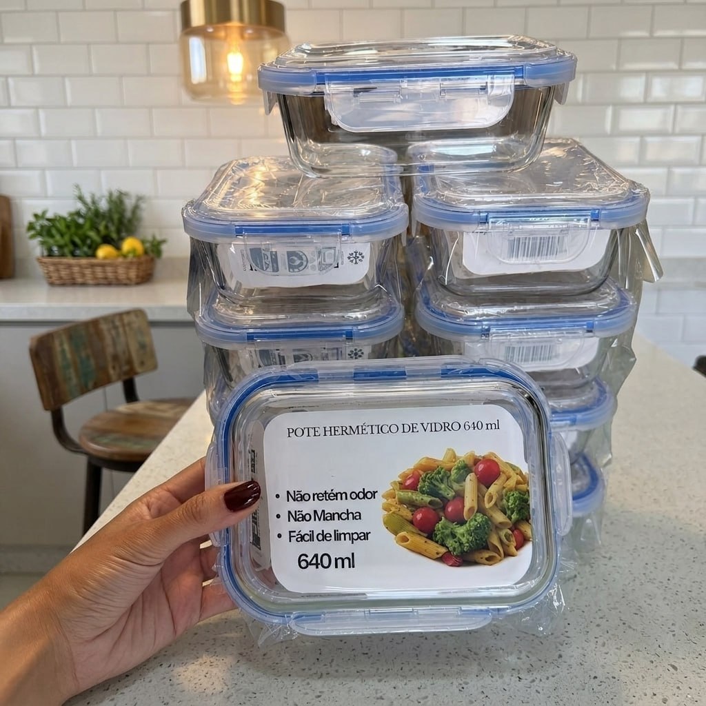 PRA VC PARAR DE GUARDAR COMIDA EM POTE DE SORVETE