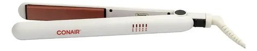 ⚠️ Prancha De Cabelo Conair Double Ceramic Óleo De Coco Bivolt Branco
