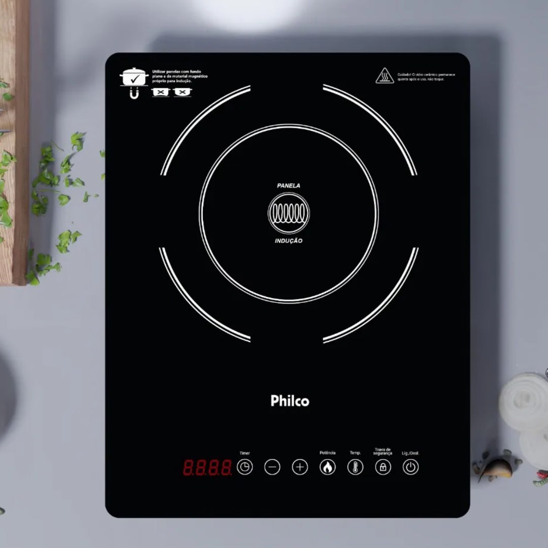 *PREÇÃO! COOKTOP DE INDUÇÃO CHIQUE PRA SUA COZINHA