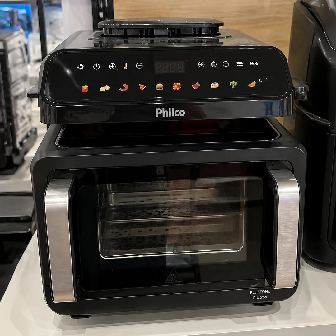 PREÇÃO ‼️ +R$650 EM OUTROS SITES ESSA AIR FRYER DE 11L DA PHILCO 🫡