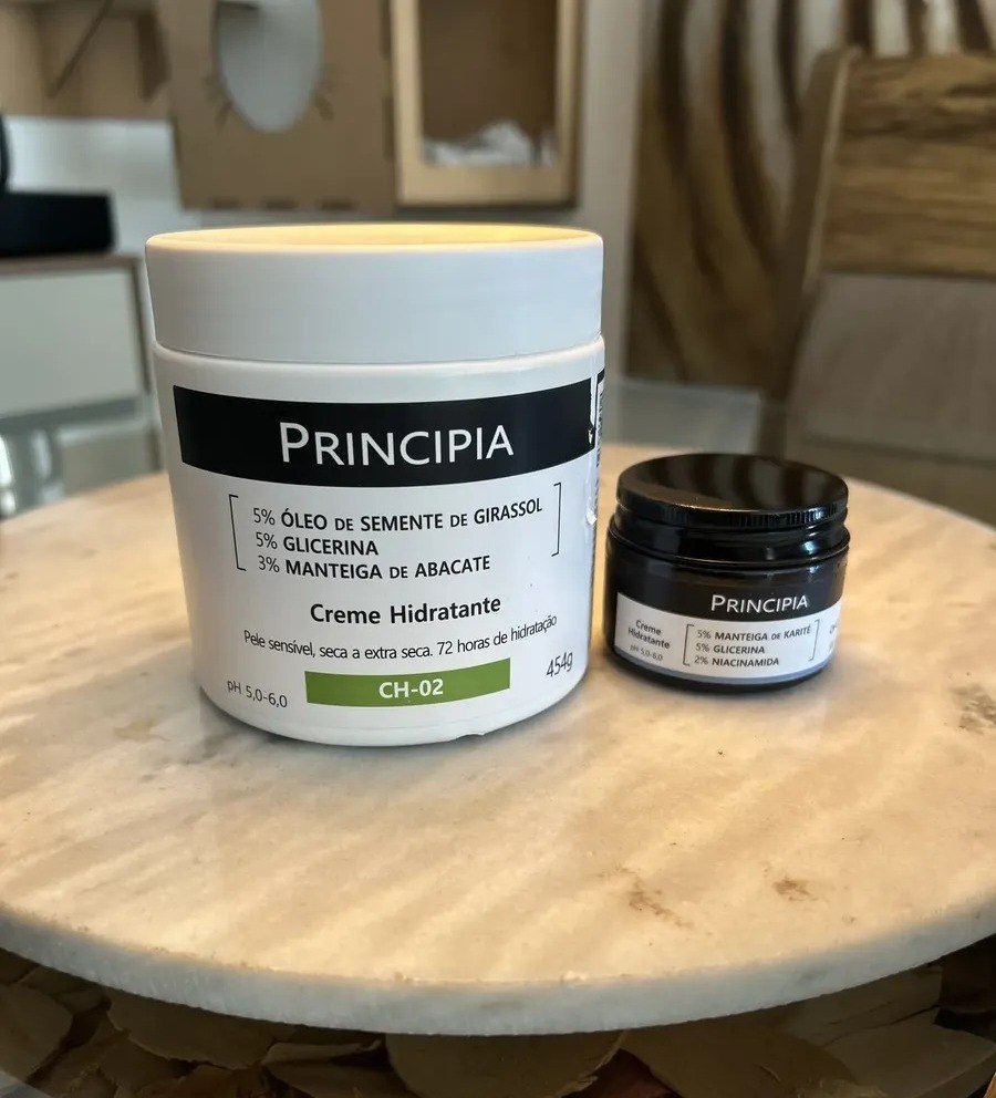 Principia Kit Cremes Hidratantes Rosto E Corpo Ch-01 + Ch-02 Seca Dia/noite