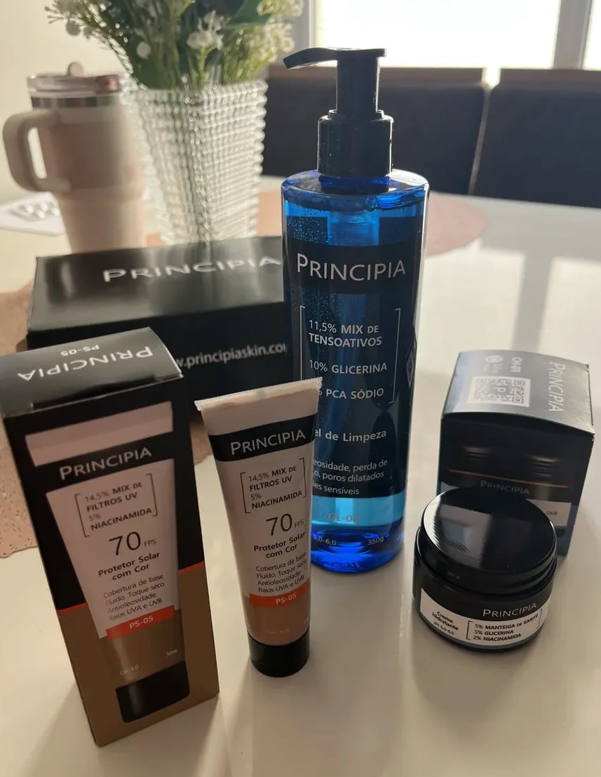 Principia Kit Protetor Cor 3.0 + Limpeza Suave + Hidrata