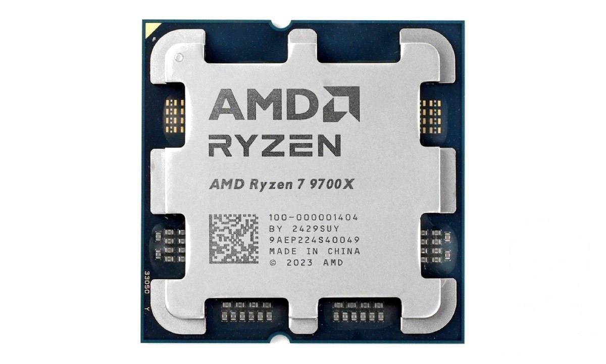 ➡️ PROCESSADOR AMD RYZEN 7 9700X 3.8GHZ (5.5GHZ TURBO) 8 CORES 16 THREADS AM5 40MB NOVO (SEM...