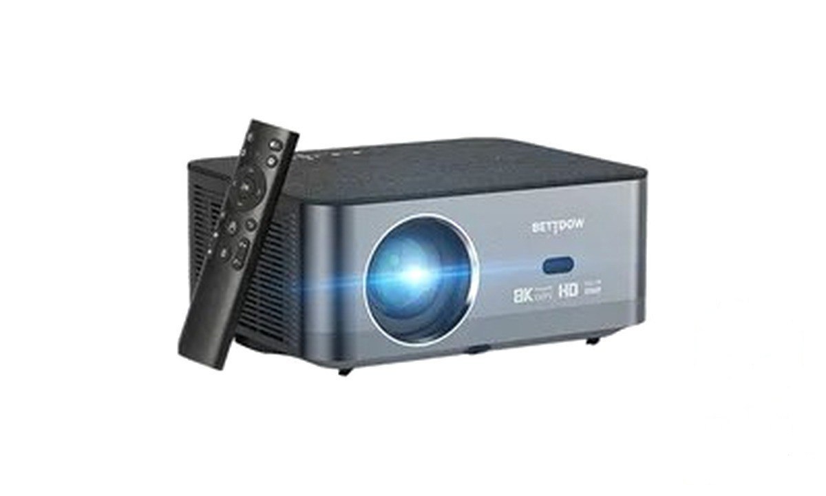 ➡️ Projetor Bettdow Smart Home Wifi6 4K Full Hd 1080p 15000lm Android Led Preto