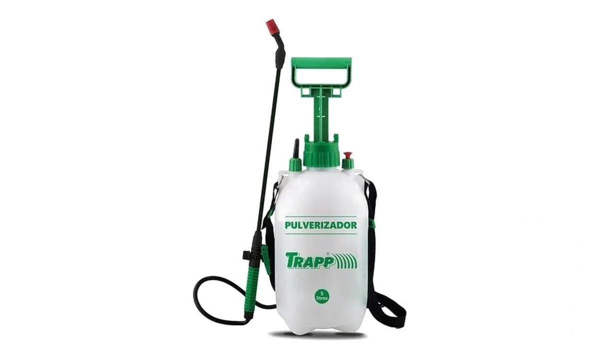 ⚠️ Pulverizador Lateral De Compressao 5 Litros Sxcs5 Trapp Cor Branco