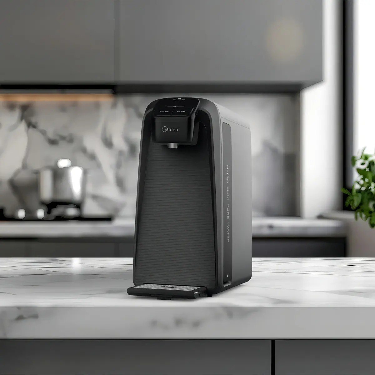 Purificador Midea SlimPure Bivolt Filtro 2 Estágios