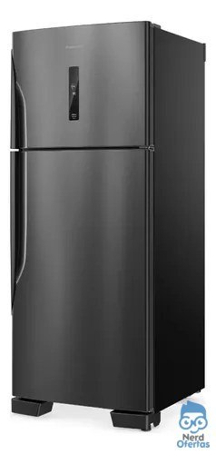 ➡️ Refrigerador Panasonic 446l Black Inox Look Nr-bt58pv3b Black Inox Look