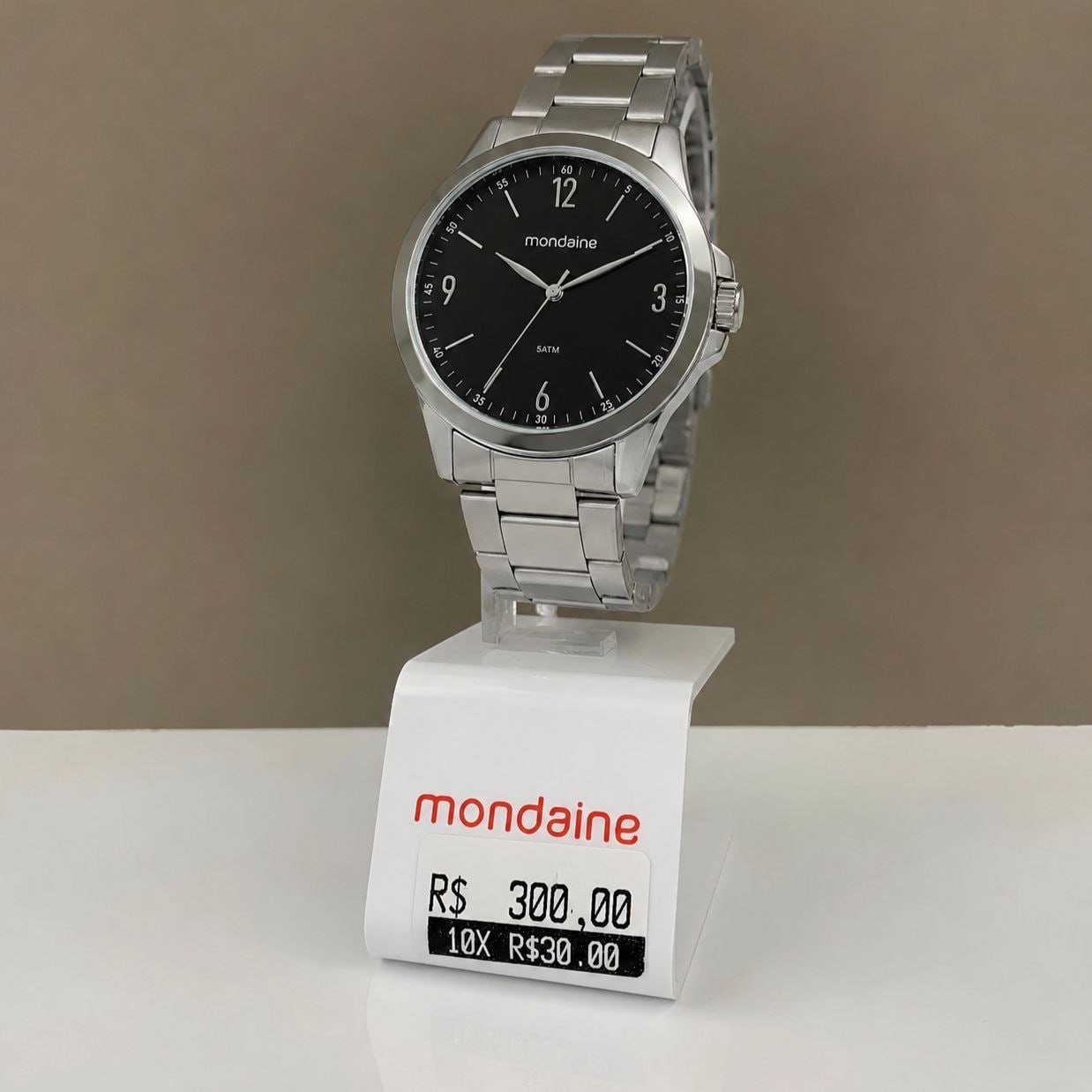 Relogio Mondaine Masculino Ref: 83515g0mvne3 Casual Prateado