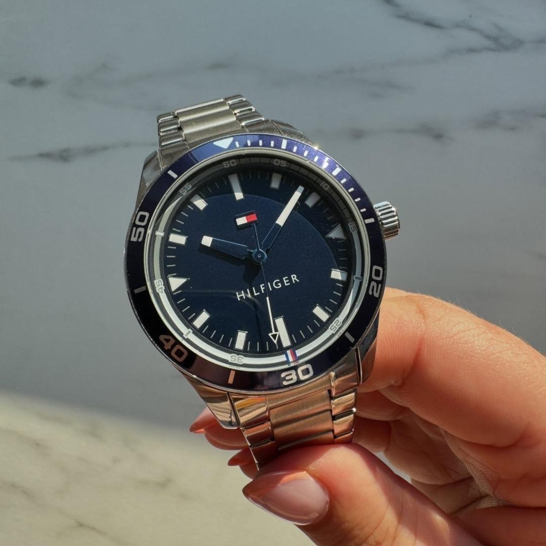 Relógio Tommy Hilfiger Masculino Aço Prateado 1791817