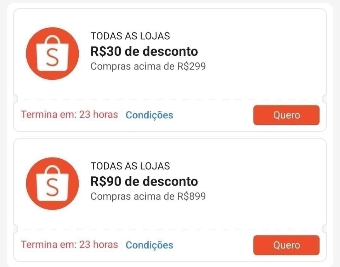 ⚠️Resgate os cupons aqui