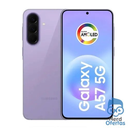 ⚠️ Samsung Galaxy A57 256GB e 8 Ram Dual Sim Lilás