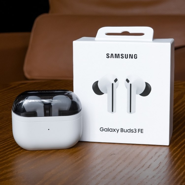 Samsung Galaxy Buds3 Fe, Fone De Ouvido Sem Fio, Cancelamento Ativo De Ruído, Galaxy Ai Cinza