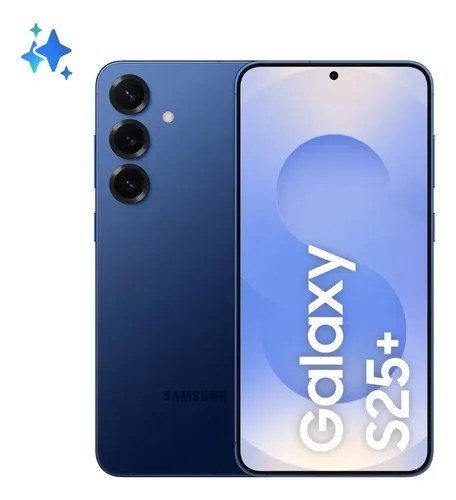 ➡️ Samsung Galaxy S25+ 5g, 256Gb, 12Gb, Câmera Tripla Azul marinho