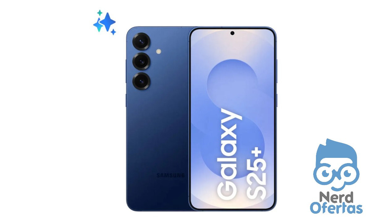 ⚠️ Samsung Galaxy S25+ 5g, 256gb, 12gb, Câmera Tripla - Azul marinho