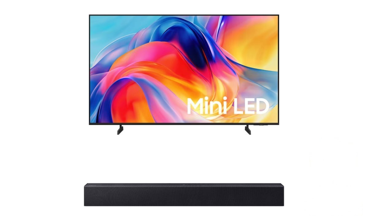 ➡️ SAMSUNG SMART TV 50&QUOT; MINI LED 4K M75H + SOUNDBAR SAMSUNG HW-B400F