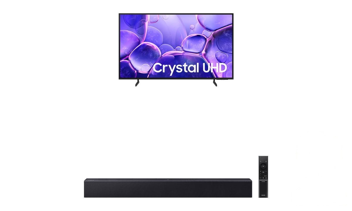 ➡️ SAMSUNG SMART TV 55&QUOT; CRYSTAL UHD 4K U8600F + SOUNDBAR HW-B400F