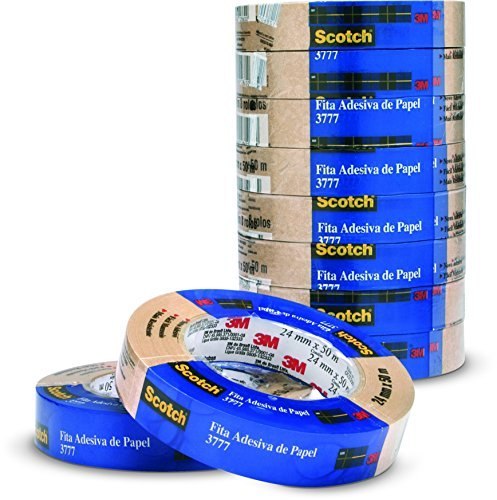 ➡️ SCOTCH 3M Fita de Empacotamento Papel Liso 24 mm x 50 m 8 Rolos