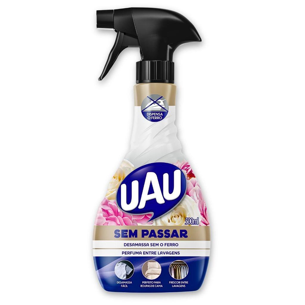🆘 SEM PASSAR 500ML UAU PASSA ROUPAS PERFUMADO