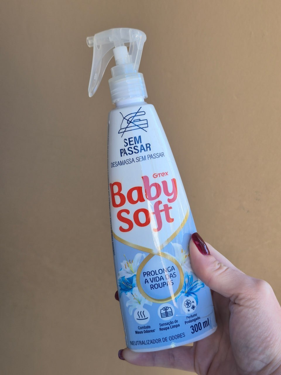 Sem Passar Baby Soft Gatilho - 300ml