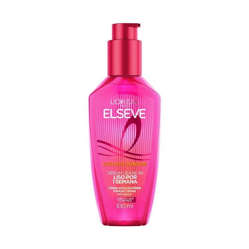 SÉRUM LEAVE-IN COM TECNOLOGIA ATIVADA POR CALOR PARA EFEITO LISO, ANTIFRIZZ, L'ORÉAL PA...