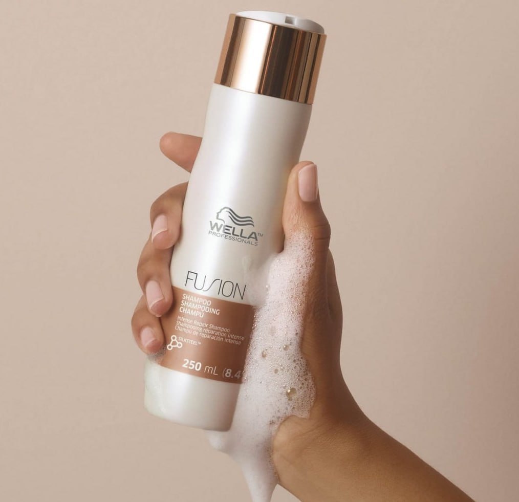 Shampoo Wella Fusion 250ml: Reparação Extrema 95% Mais Forte