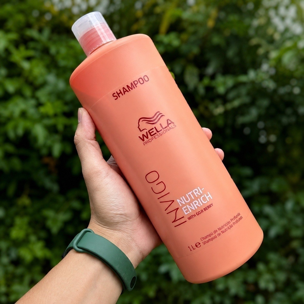 Shampoo Wella Invigo Nutri Enrich - Nutrição Cabelos Secos Danificados 1 Litro