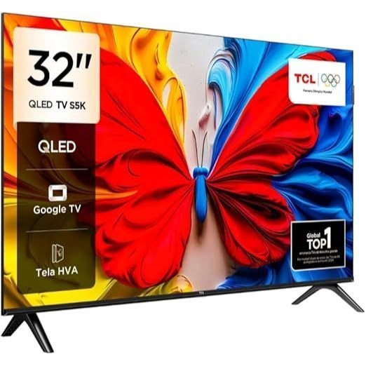 ⚠️ SMART TV 32” FHD TCL 32S5K QLED DOLBY AUDIO GOOGLE TV