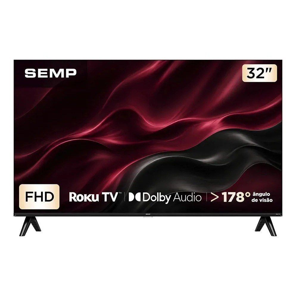 ⚠️ SMART TV 32 POLEGADAS SEMP 32S42R FULL HD LED ROKU
