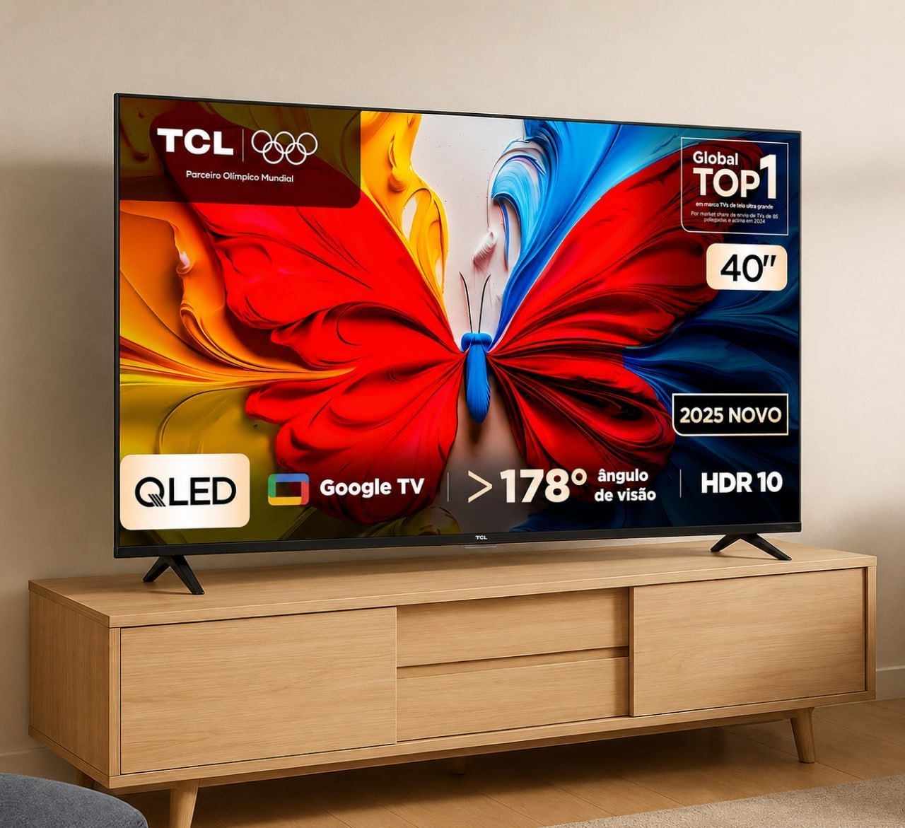 Smart Tv 40" TCL QLED Full HD (40S5K)
