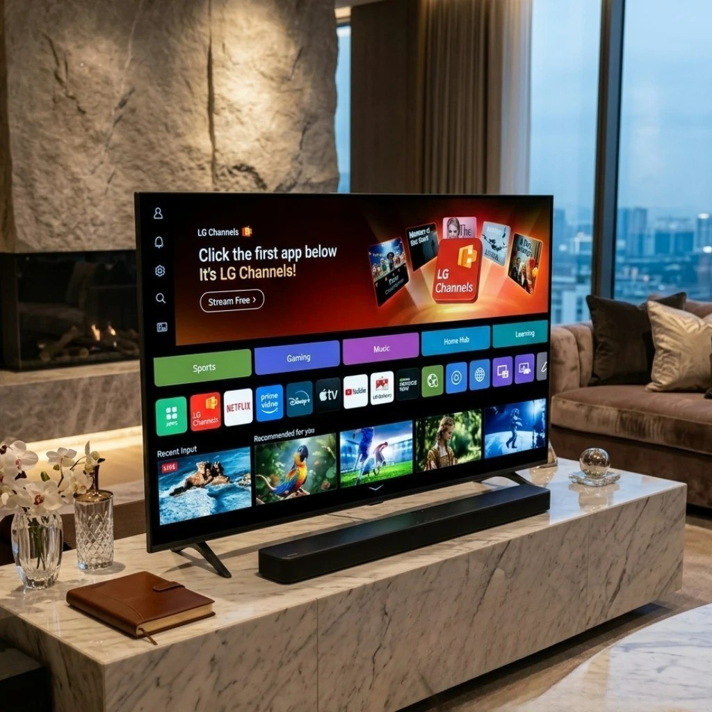 Smart TV 4K 43" LG NANO UHD AI NU850 2026 Processador α7 Ger9 HDR10 Xbox Bluetooth Wi-Fi AI...