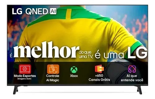 ⚠️ Smart Tv 4K 50" Lg Qned73 Portal de Games Processador Ai α7 Ger8 4K Super Upscaling Googl...