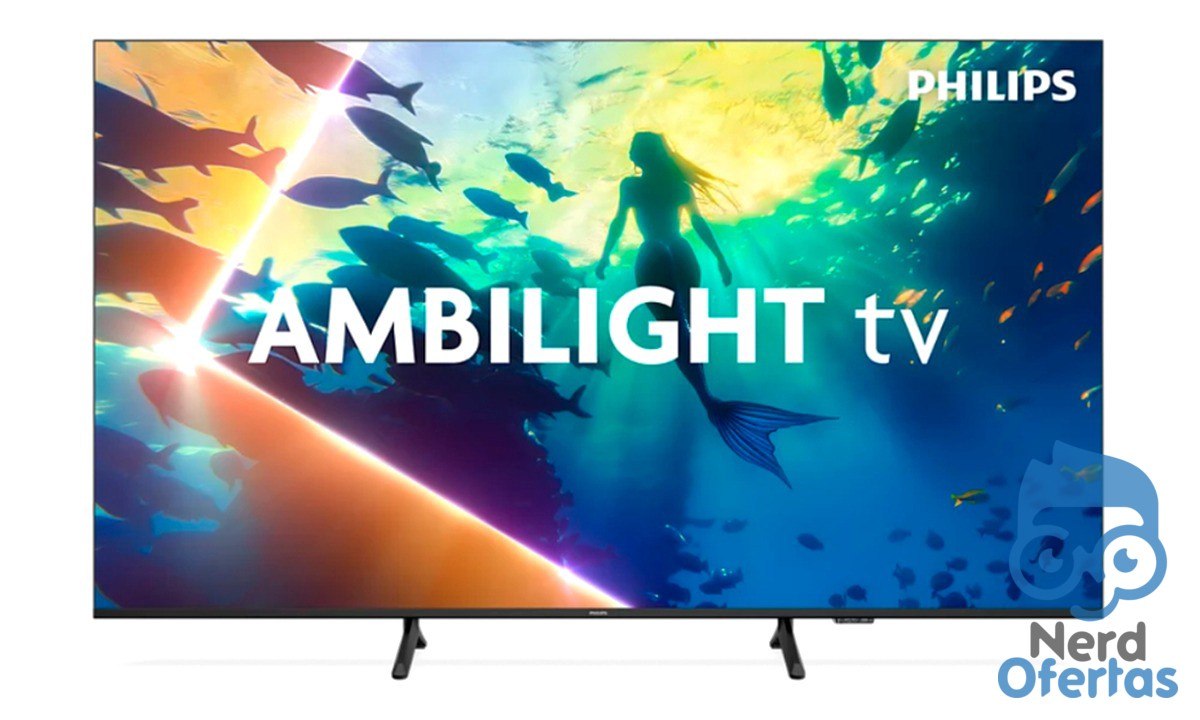 ➡️ SMART TV 65&QUOT; 4K PHILIPS AMBILIGHT TITAN OS 20W HDR10+