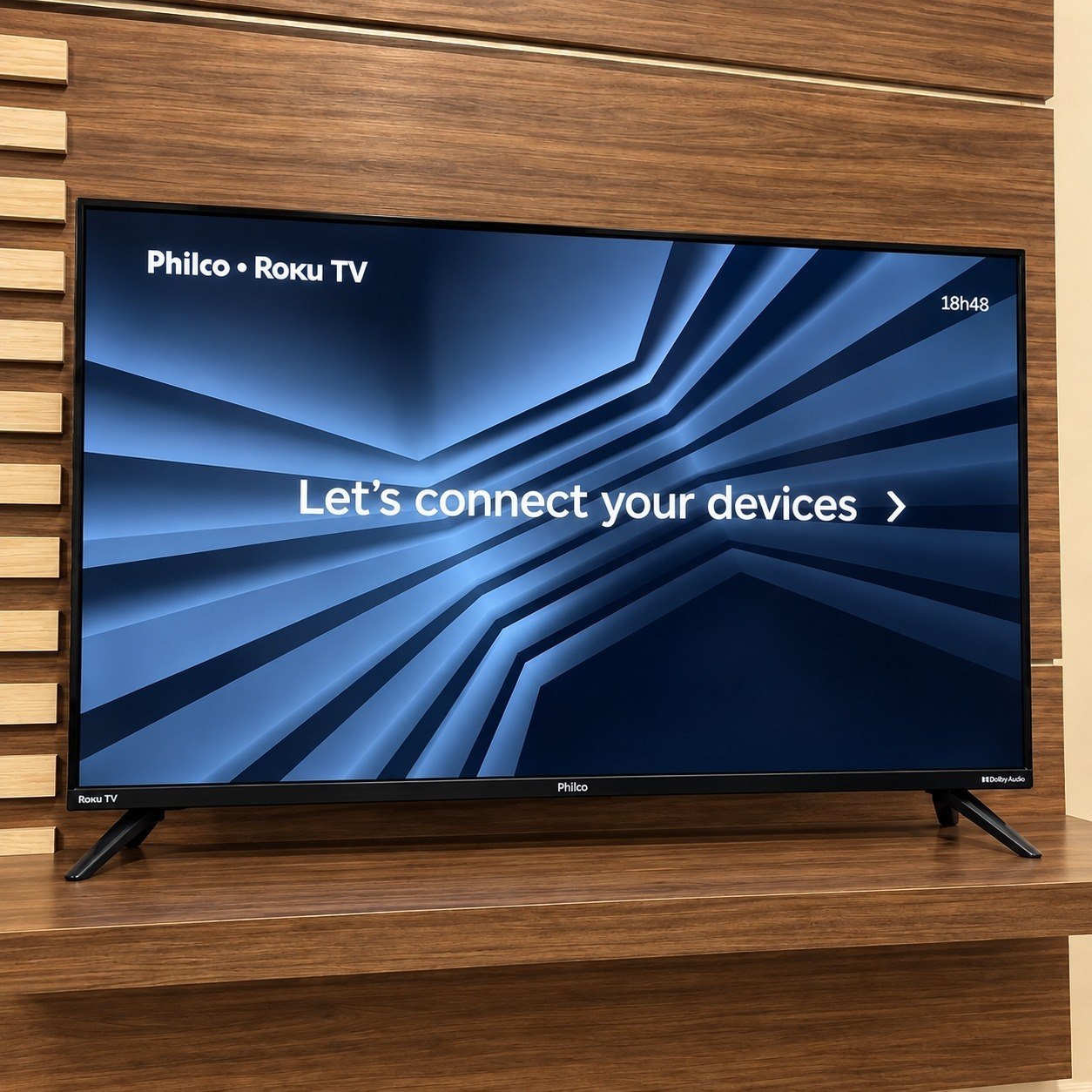 Smart TV Philco 60" P60VIK 4K UHD LED Roku Dolby Audio Wi-Fi HDR10