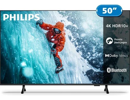 ➡️ Smart Tv Philips 50 4k 50pug7300 Comando De Voz