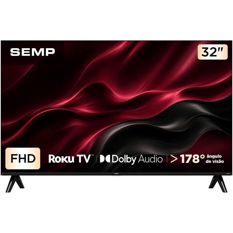 ⚠️ SMART TV SEMP 32&QUOT; FULL HD ROKU TV 32S42R