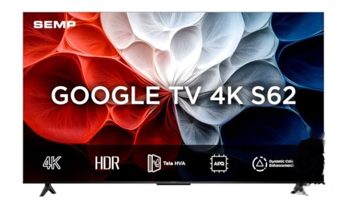 ➡️ Smart TV Semp 43 Polegadas LED HVA 4K S62 WiFi Bluetooth Google TV 3 HDMI HDR10+ Dolby Au...
