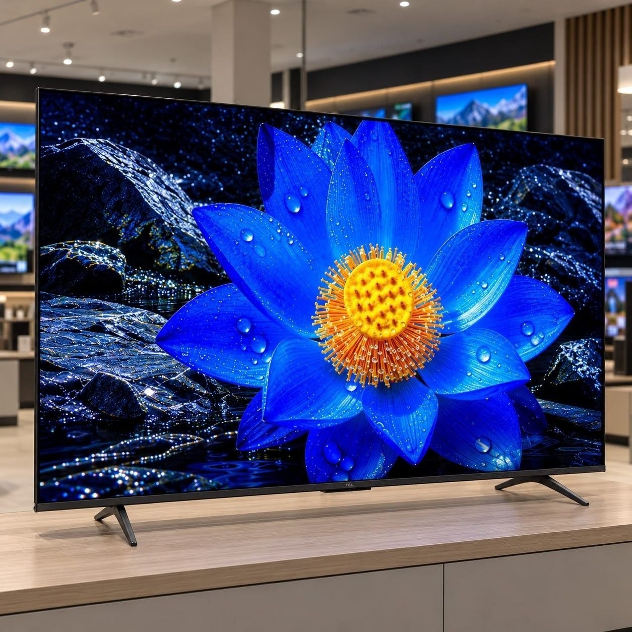 Smart TV TCL 65 Polegadas QLED 4K P8LS WiFi Bluetooth 65P8LS