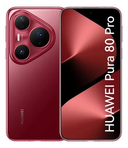 ⚠️ Smartphone Huawei Pura 80 Pro 12Gb+512Gb (vermelho)