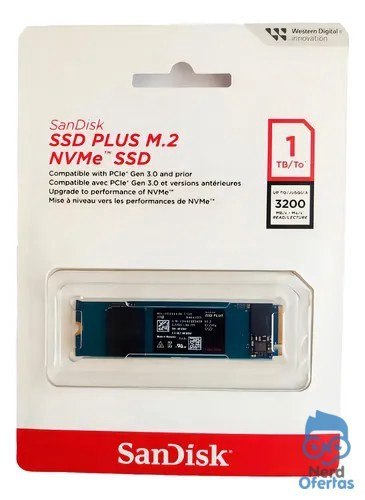➡️ Ssd M.2 1tb Sandisk Plus Nvme 2280