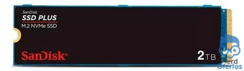 ➡️ Ssd M.2 2280 2Tb Sandisk Plus Nvme Pcie 3.0 Gen3 Sdssda3n-2T00-G26 2 Tb
