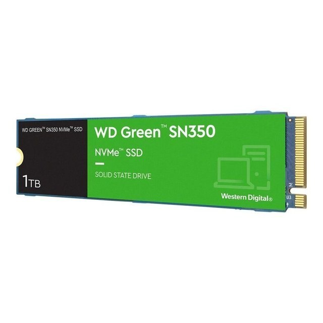 ➡️ SSD M.2 NVME 1TB WESTERN DIGITAL WD GREEN SN350 LEITURA/GRAVAÇÃO ATÉ 3200/2500MB/S WDS100...