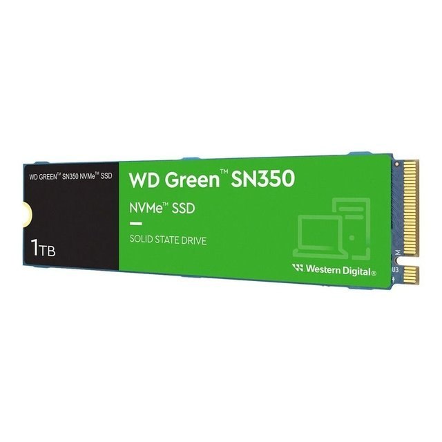 ➡️ SSD M.2 NVME 1TB WESTERN DIGITAL WD GREEN SN350 VELOCIDADE DE LEITURA/GRAVAÇÃO ATÉ 2400/1...