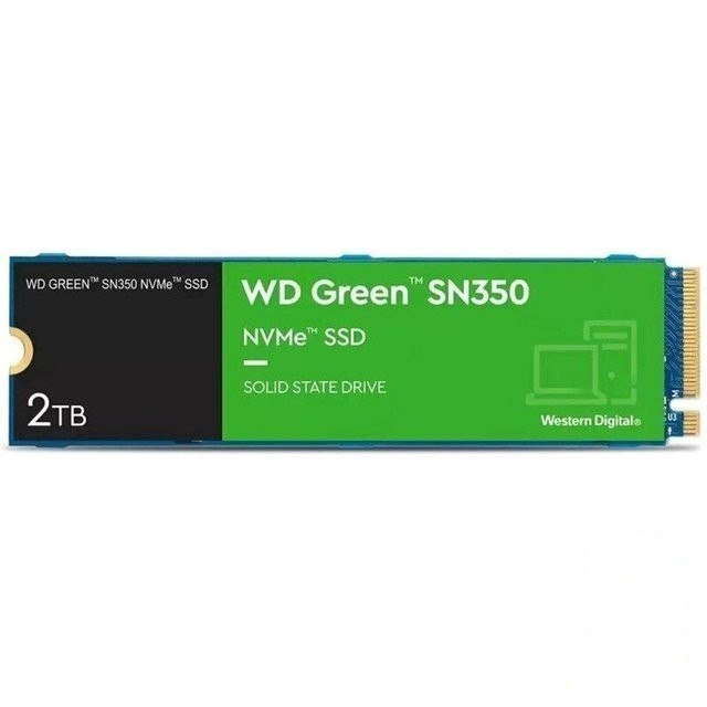 ⚠️ SSD M.2 NVME 2TB WESTERN DIGITAL WD GREEN SN350 VELOCIDADE DE LEITURA/GRAVAÇÃO ATÉ 3200/3...