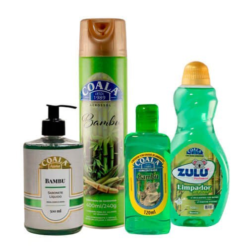 *🆘 SUA CASA MERECE 😮🫵🏻KIT CASA LIMPA COALA/ZULU PERFUMES - BAMBU*