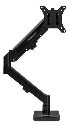 ➡️ Suporte Articulado Para Monitor 13 A 32 Pistao A Gas Ajustavel Zinnia Nimbo 110 Preto