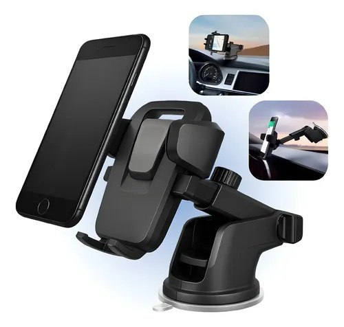 ⚠️ Suporte Celular Veicular Carro Ventosa Automatico Painel