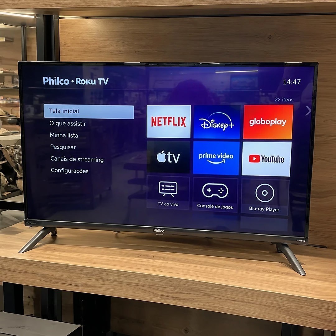 TÁ VALENDO DEMAIS ESSA SMART TV DE 32" DA PHILCO 🤝