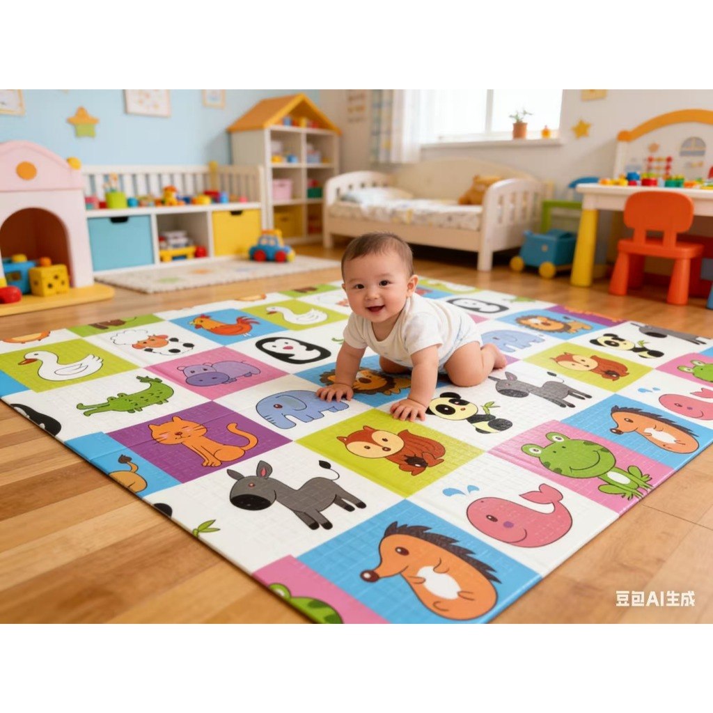 TAPETE TATAME INFANTÍL 6mm×120cm×180cm EMBORRACHADO UNISEX DUPLA FACE ATÓXICO ANTIDERRAPANTE...