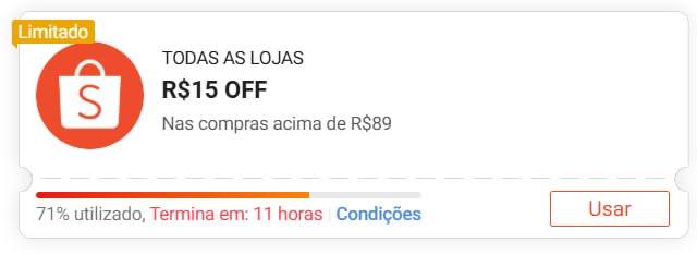 Total de 18 Cupons Shopee Ativos no site